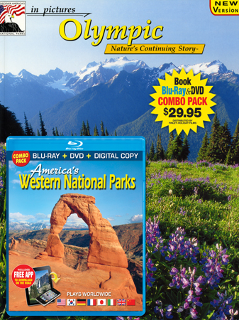 Olympic IP Book/ Western National Parks Blu-ray Combo